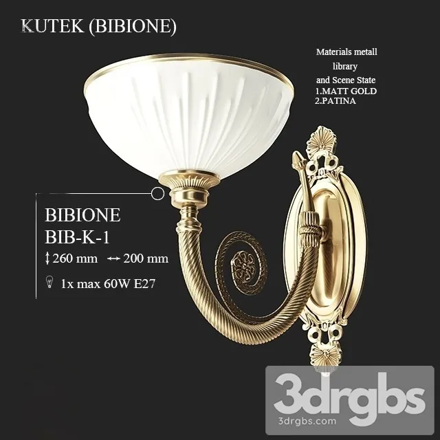 Kutek Bibione Wall Light 3D Model Download Kutek Bibione Wall Light 3D Model Download