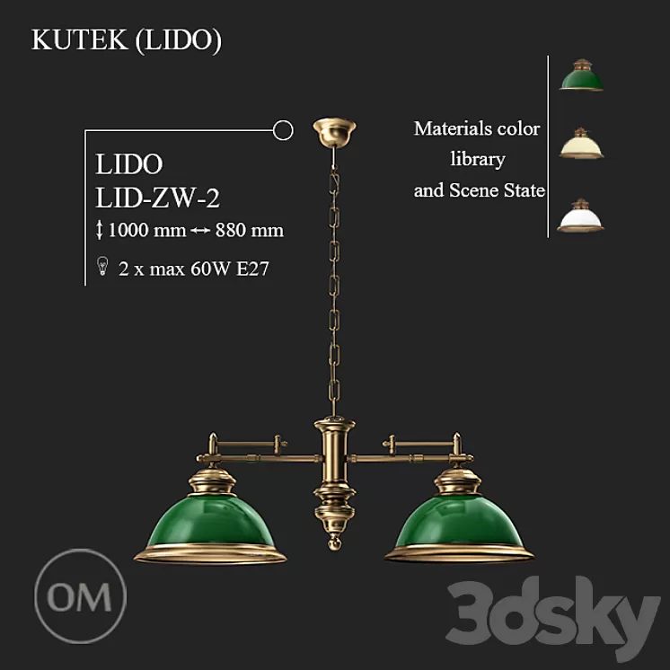 KUTEK (LIDO) LID-ZW-2 3D Model KUTEK (LIDO) LID-ZW-2 3D Model