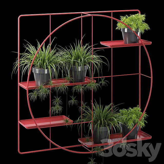 Kwietnik three 3DModel