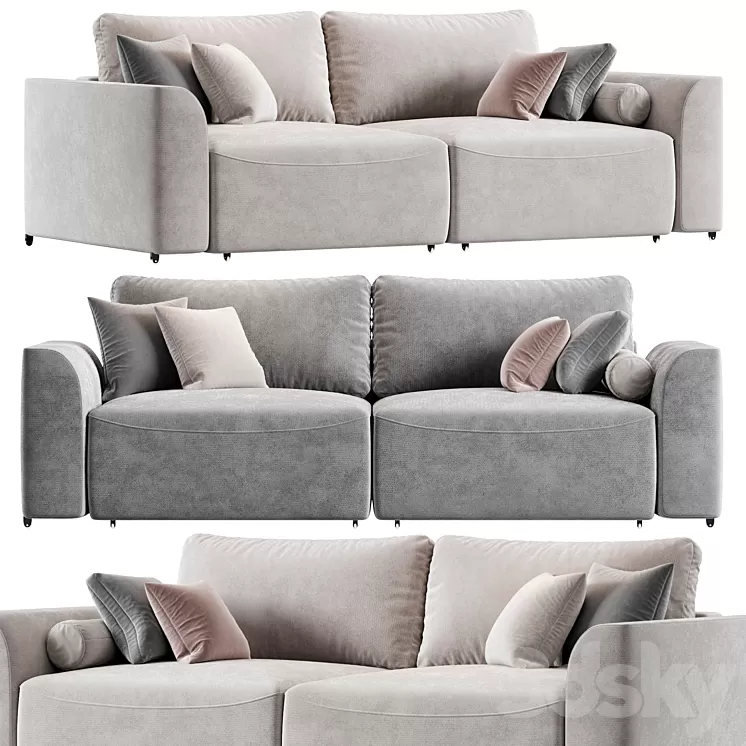 Kyron sofa 3D Model Free Download