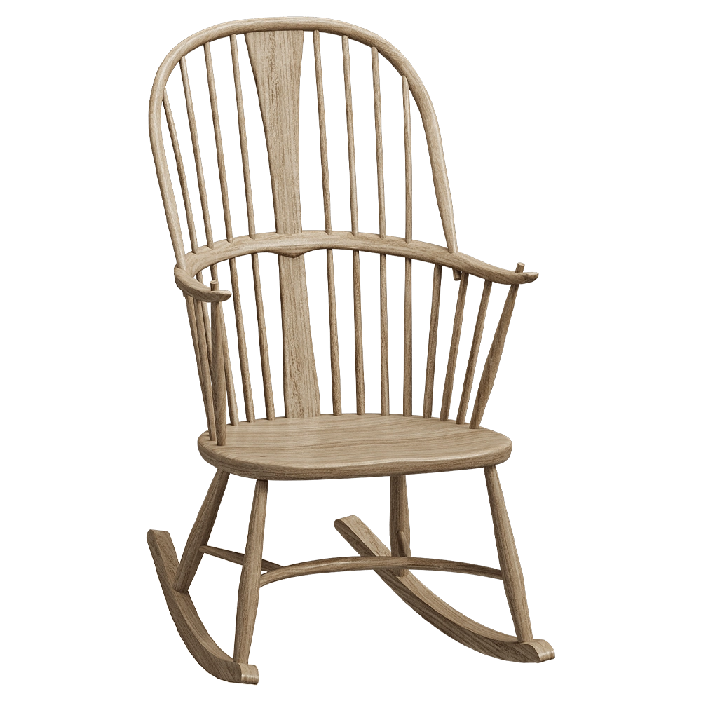 L.Ercolani – Chair Chairmakers Rocker 3D Model