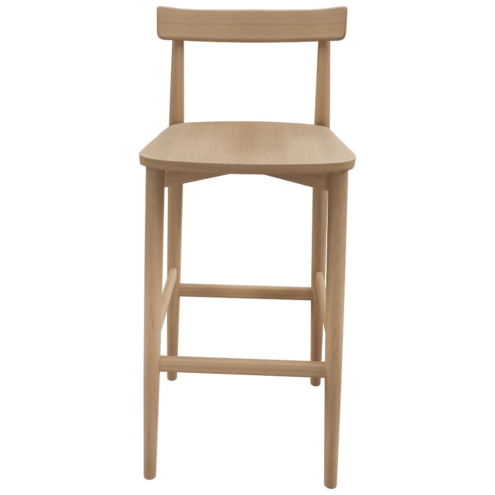 L.Ercolani – Counter Stool Lara 3D Model
