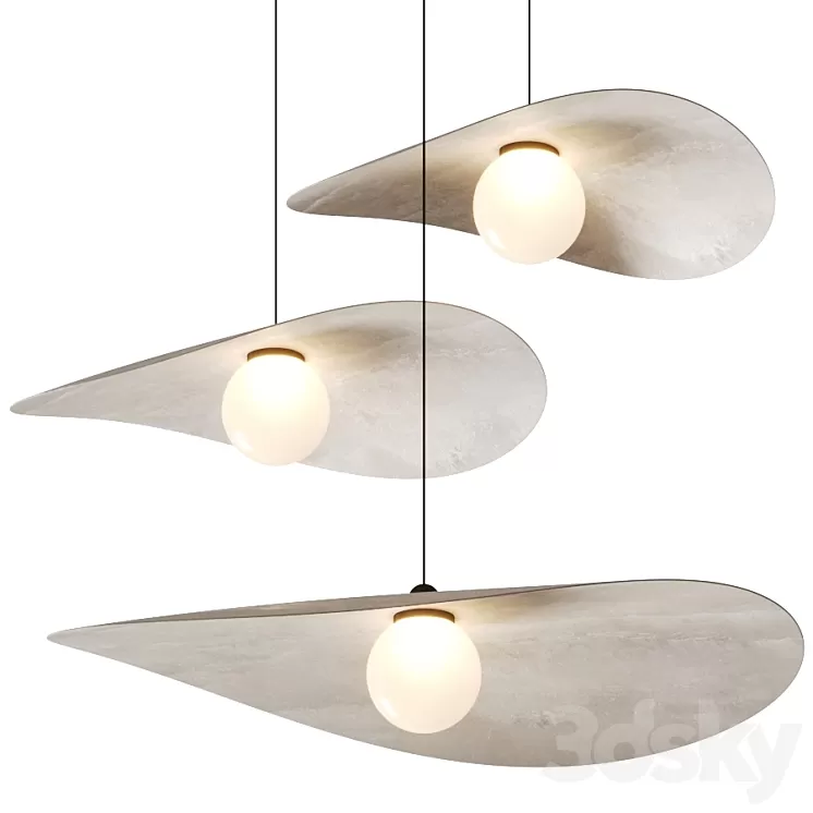 L & G Studio Myrna Pendant Lamps 3D Model L & G Studio Myrna Pendant Lamps 3D Model