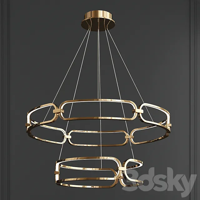 L1057 Chandelier Maytoni Chain 3DModel