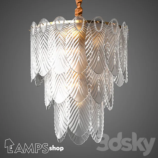 L1206 Chandelier Mignonette 3D Model