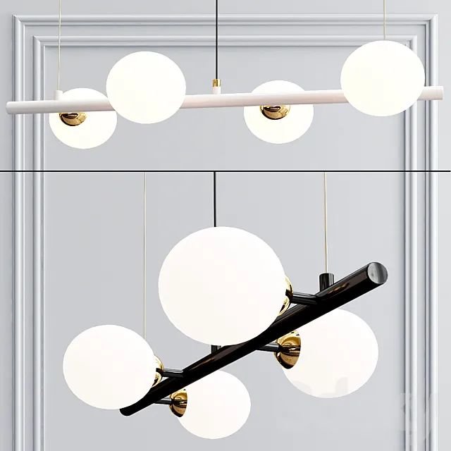 L1287 Chandelier Paraglider 3DModel