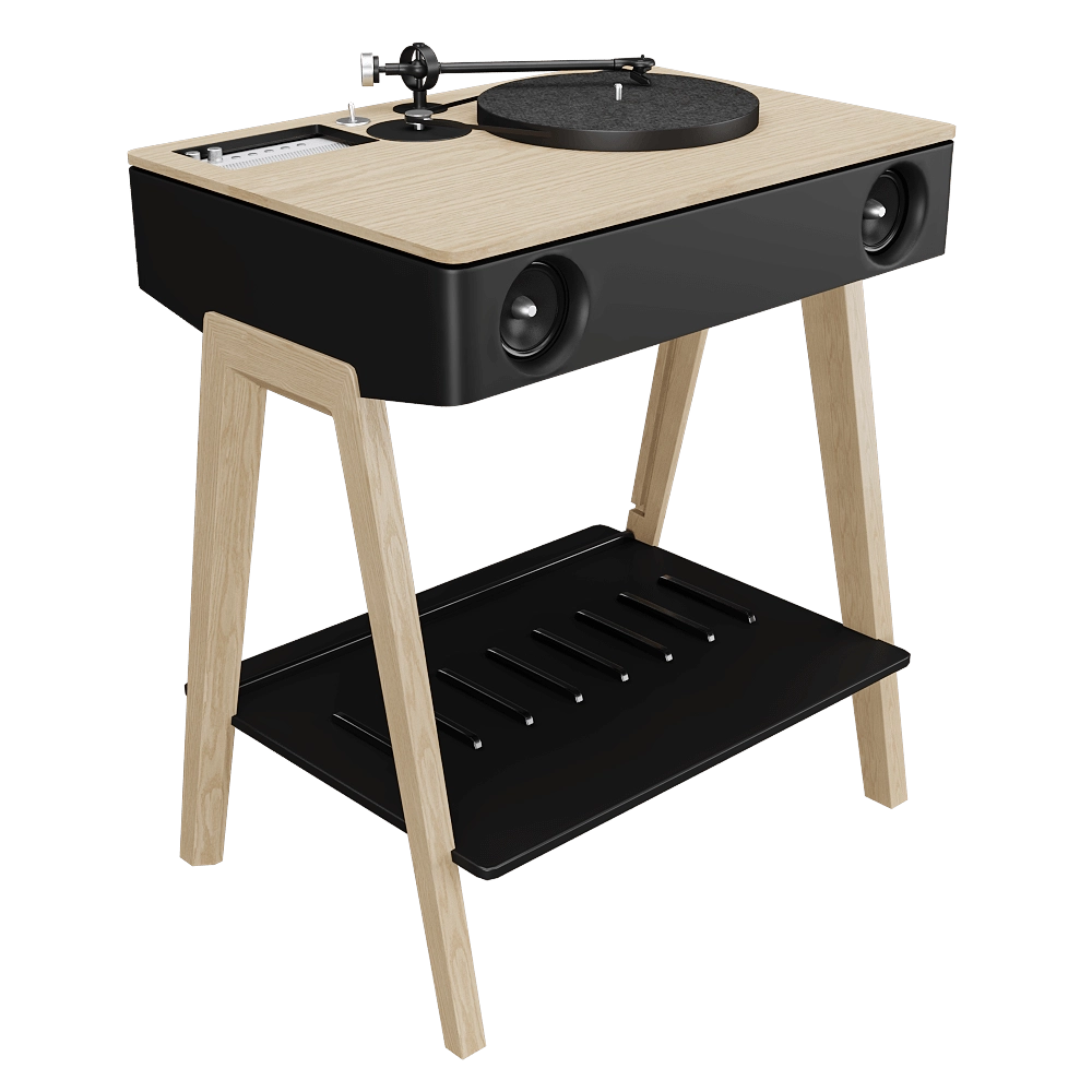 La Boite Concept – Speaker LX Turntable OAK 3D Model