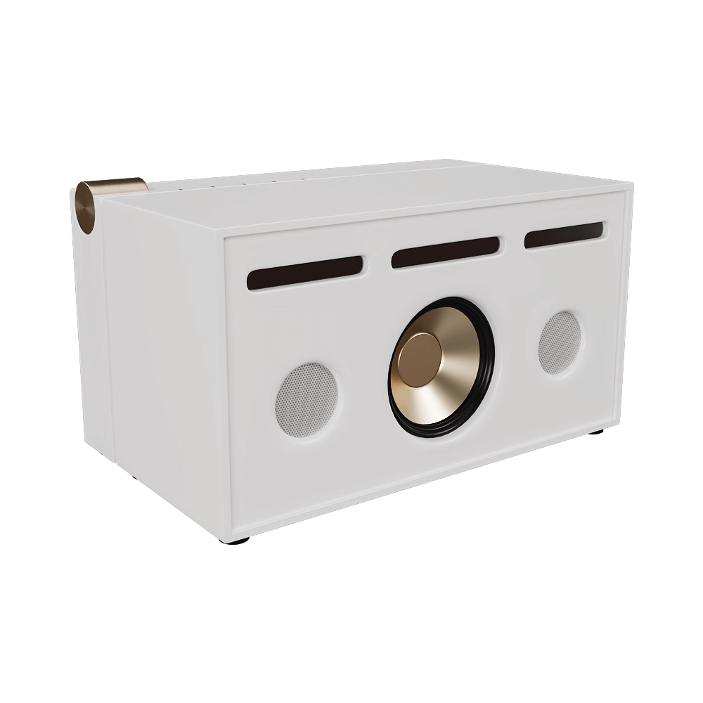 La Boite Concept – Speaker PR/01 PURE WHITE 3D Model