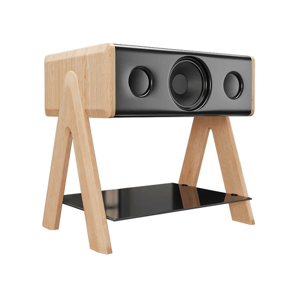 La Boite Concept – Speakers CUBE OAK 3D Model