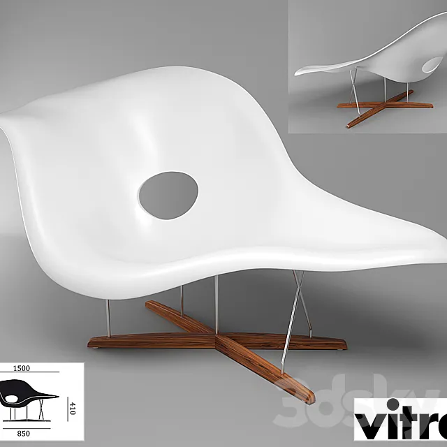 LA CHAISE 3D Model LA CHAISE 3D Model