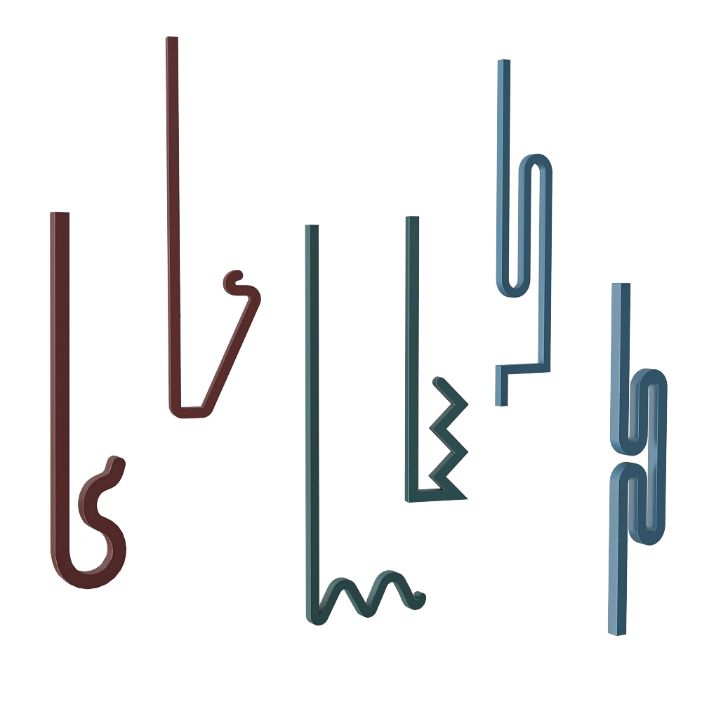 La Chance – Coat hook ZAG 3D Model