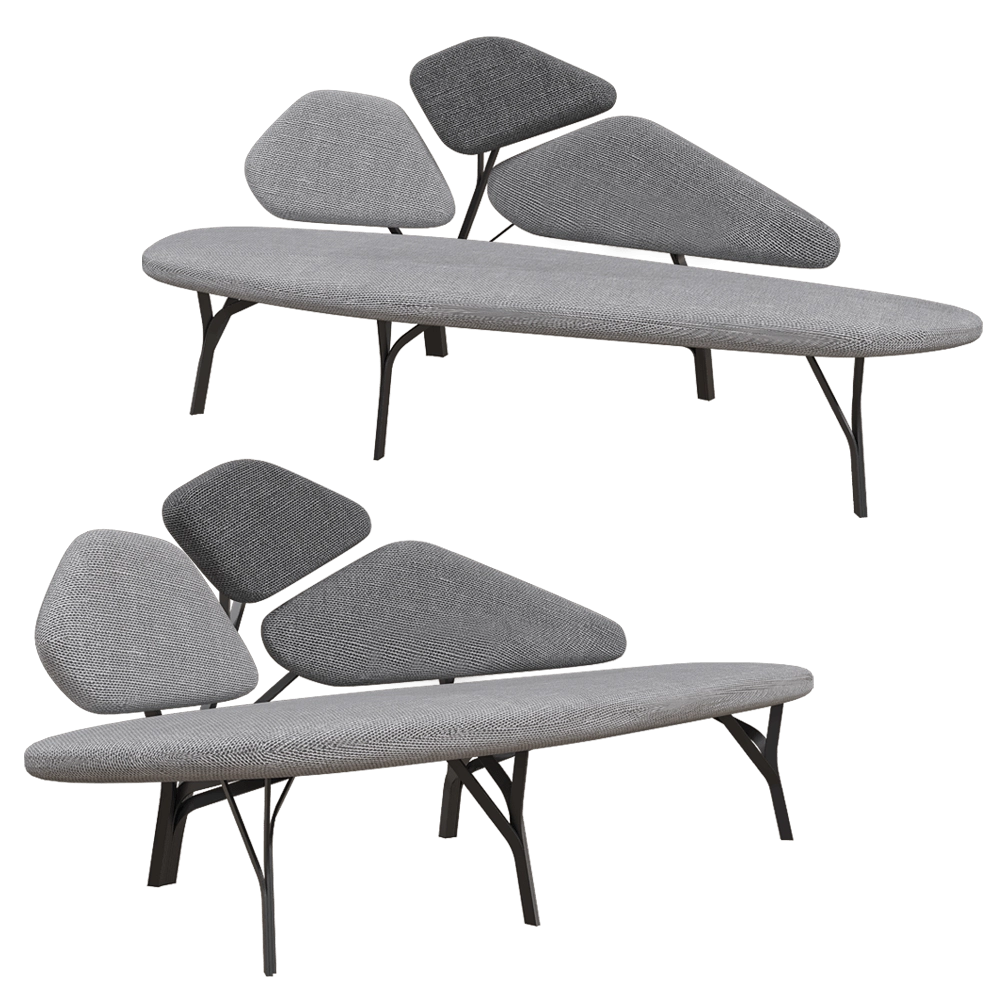 La Chance – Sofa BORGHESE classic 3D Model La Chance – Sofa BORGHESE classic 3D Model