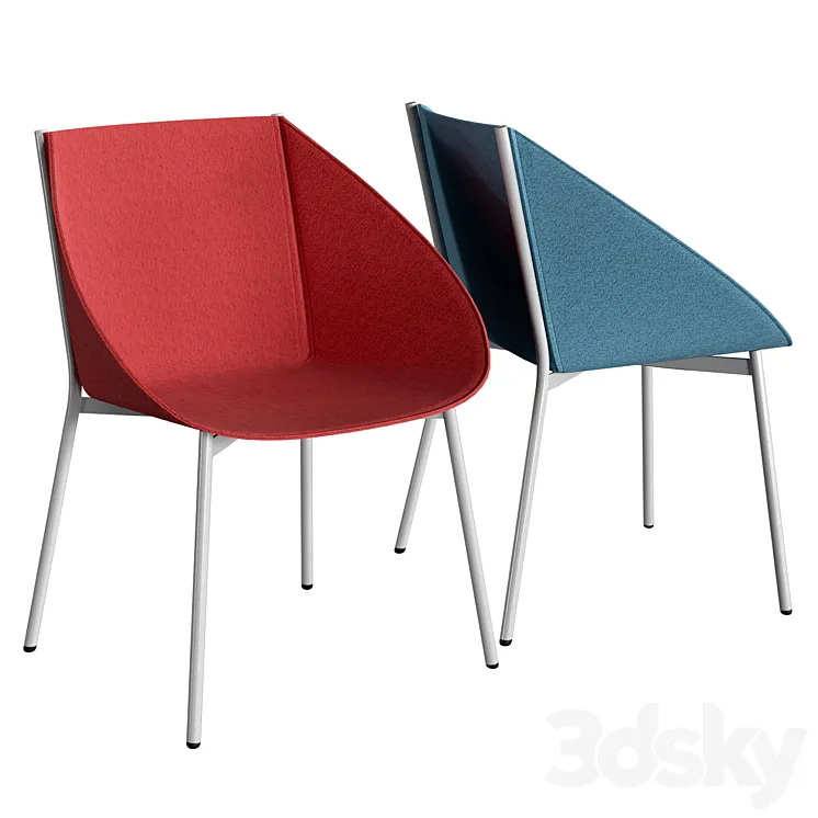 La Cividina Taco chair 3D Model Free Download La Cividina Taco chair 3D Model Free Download
