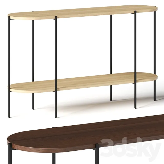 La Forma _ Julia Grup Palmia Console Table 3D Model