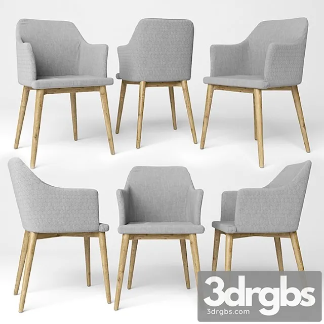 La Forma Danai Dining Chair 3D Model Download La Forma Danai Dining Chair 3D Model Download
