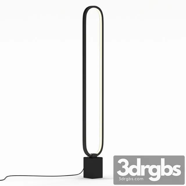 La forma floor lamp cinta 3D Model Download