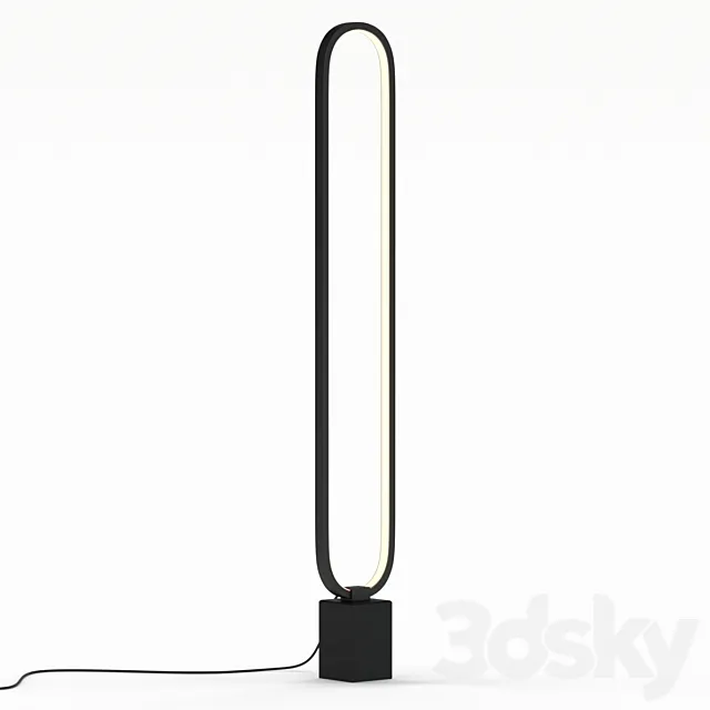 La Forma Floor Lamp Cinta 3D Model La Forma Floor Lamp Cinta 3D Model