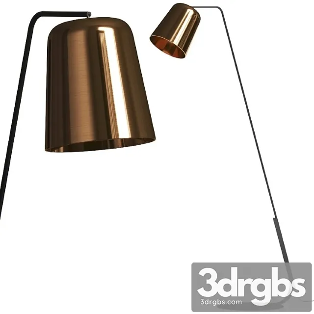 La Forma Julia Grup Anina Floor Lamp 3D Model Download