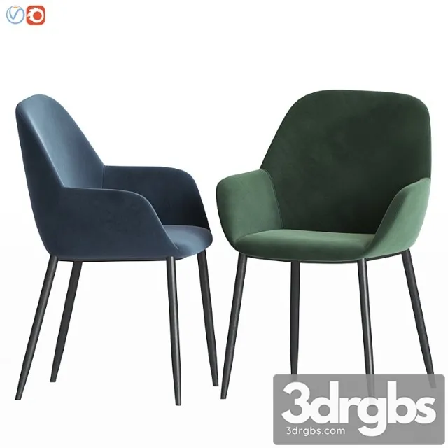 La forma konna chair 2 3D Model Download La forma konna chair 2 3D Model Download