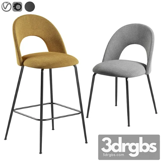 La forma mahalia stool La forma mahalia stool