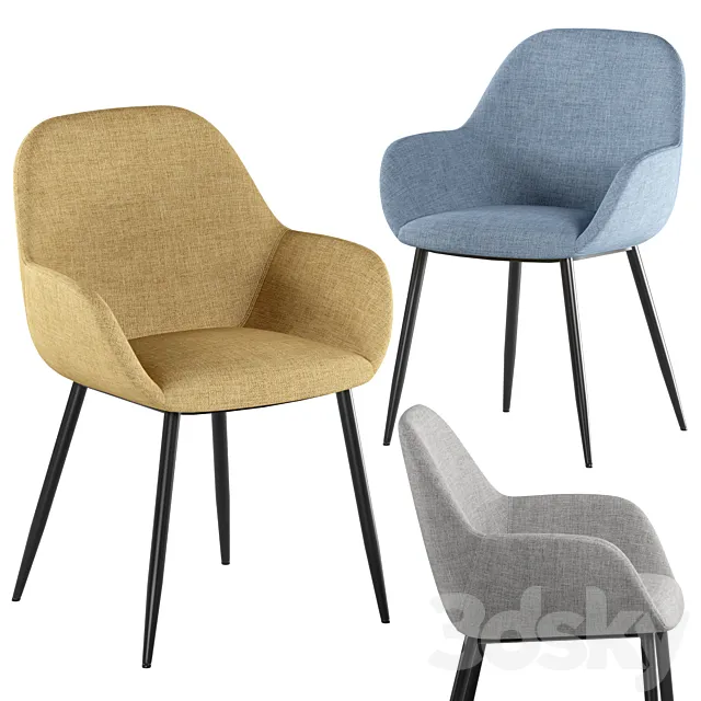 La forma stool konna 3D Model La forma stool konna 3D Model