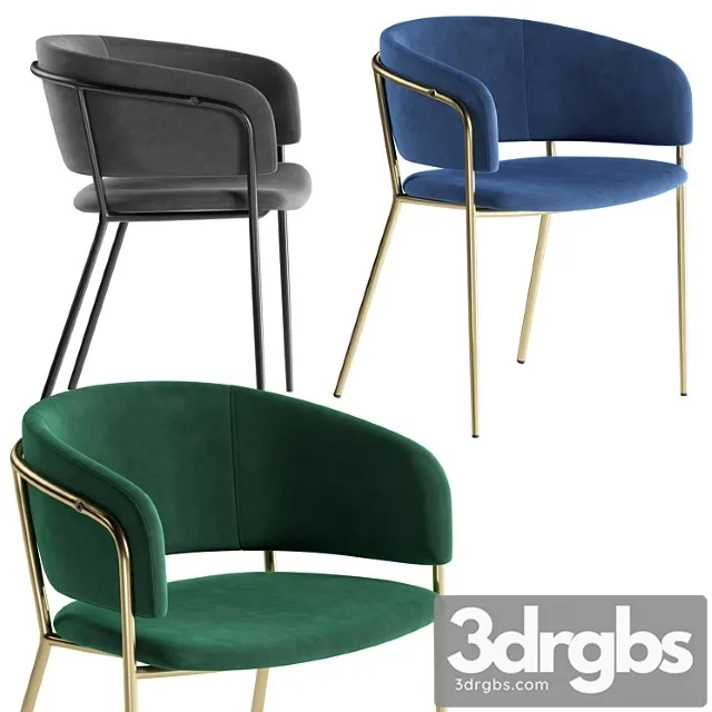 La forma stool konnie_1 2 3D Model Download La forma stool konnie_1 2 3D Model Download