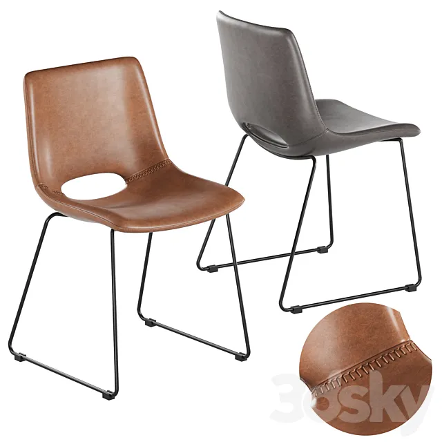 La forma stool ziggy 3DModel