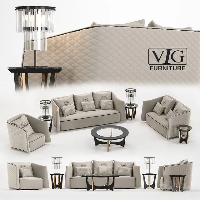 La furniture A & X Talin 3D Model La furniture A & X Talin 3D Model