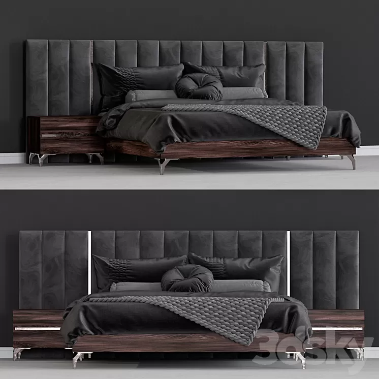 “LA furniture store “”modern bed””” 3D Model