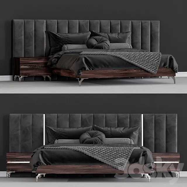 LA furniture store “modern bed” 3DModel