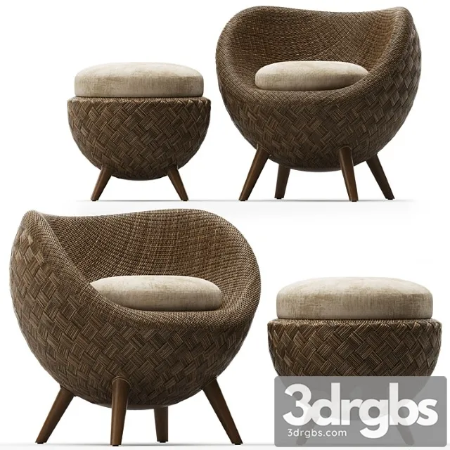La luna lounge armchair