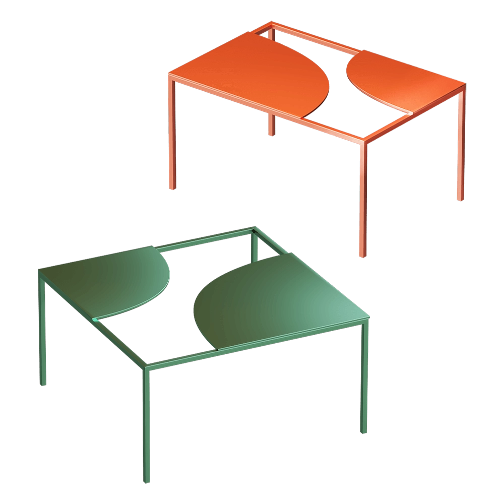 La Manufacture – Coffee table Creek 3D Model