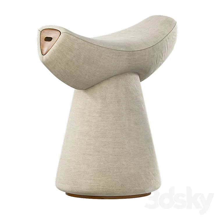 La Manufacture GARDIAN Bar stool 3D Model Free Download