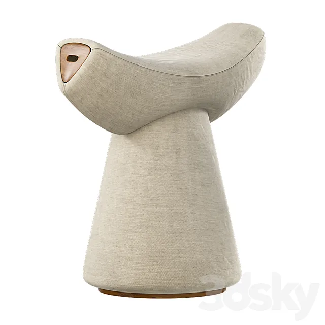 La Manufacture GARDIAN Bar stool 3DModel La Manufacture GARDIAN Bar stool 3DModel