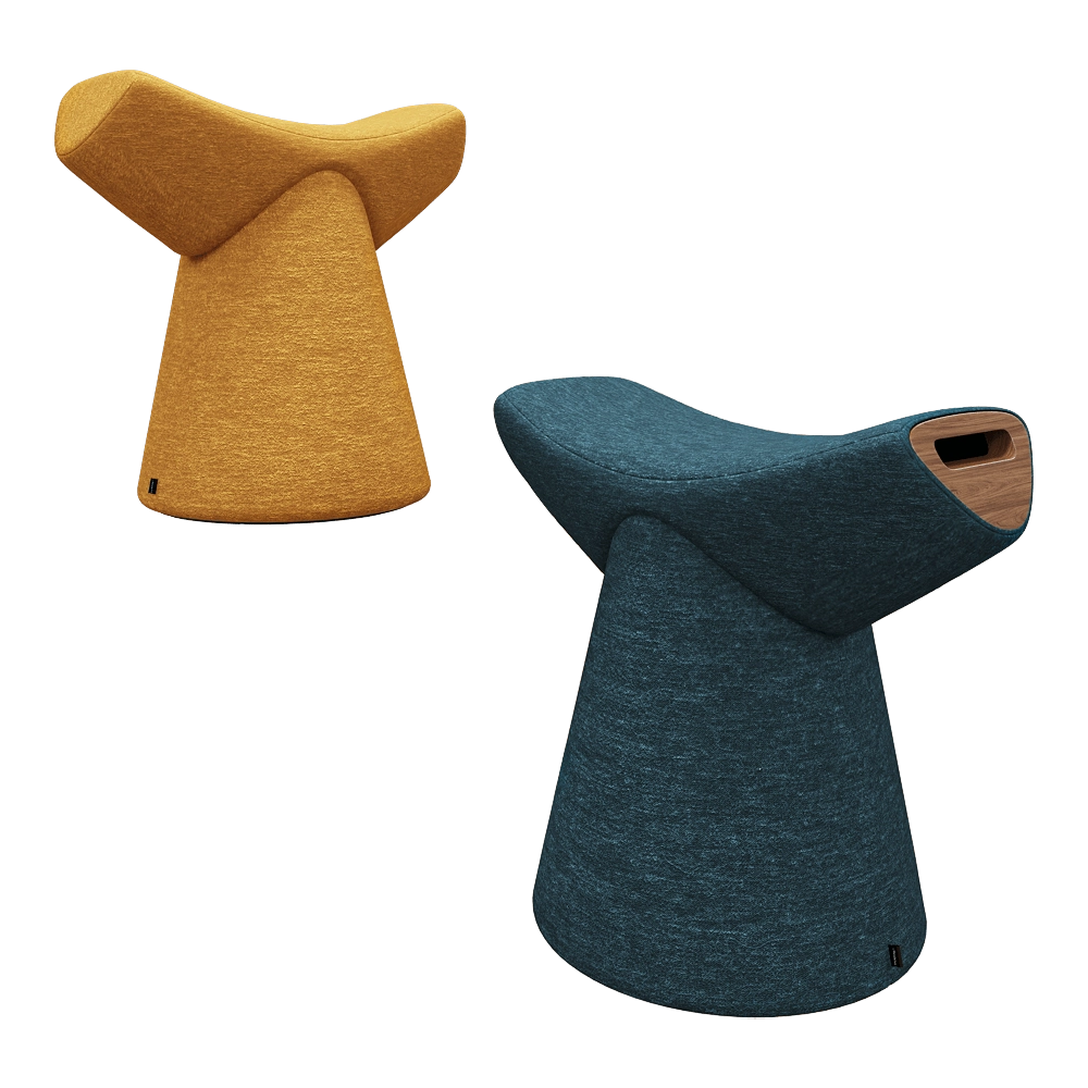 La Manufacture – Stool Gardian 3D Model