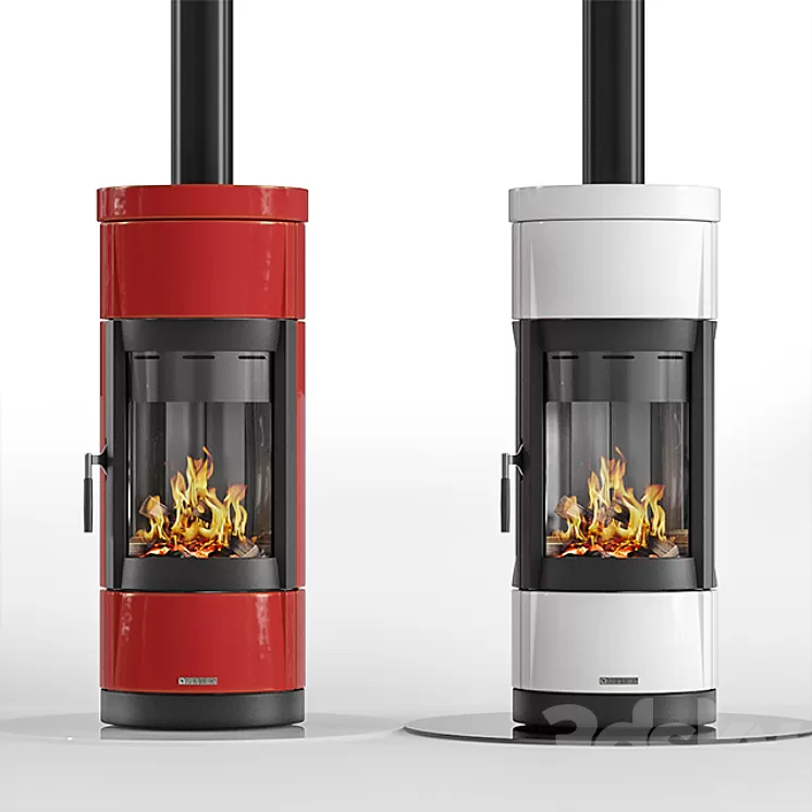 La Nordica FORTUNA FORTUNA Panorama FORTUNA Bifacciale stove 3D Model