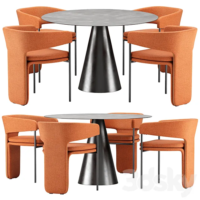 La Redoute Dining set 3DModel
