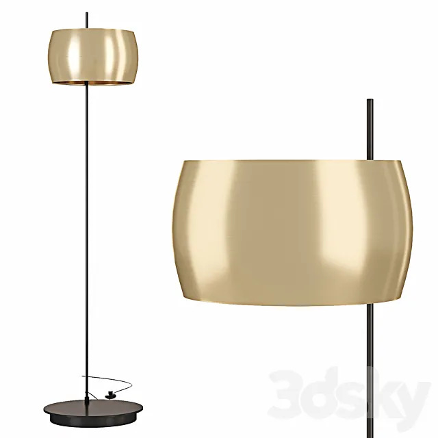 La Redoute Floor lamp Elori 3D Model La Redoute Floor lamp Elori 3D Model