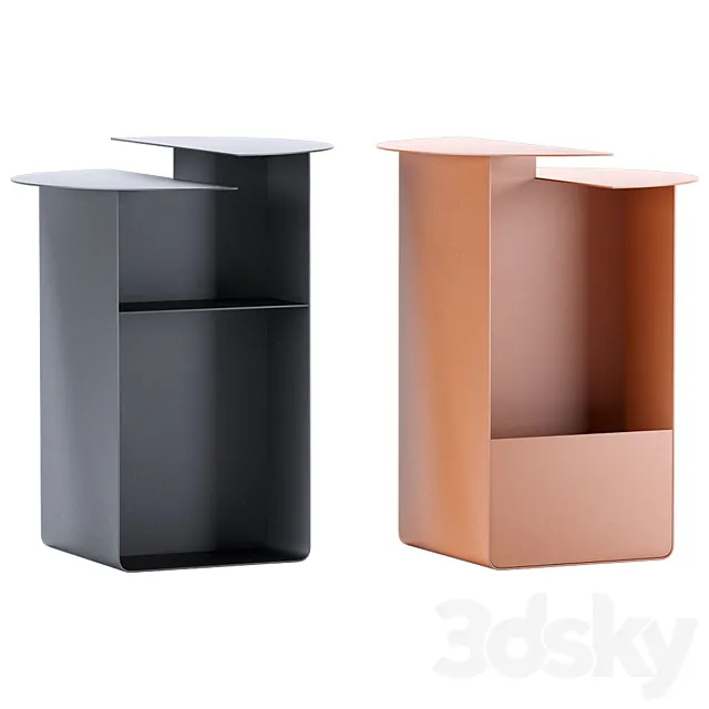 LA REDOUTE INTERIEURS Alessio Bedside table 3D Model LA REDOUTE INTERIEURS Alessio Bedside table 3D Model