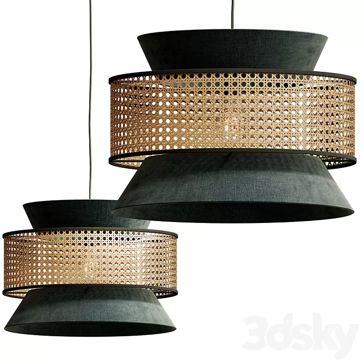 La Redoute Interiors Suspension Dolkie 3D Model Free Download