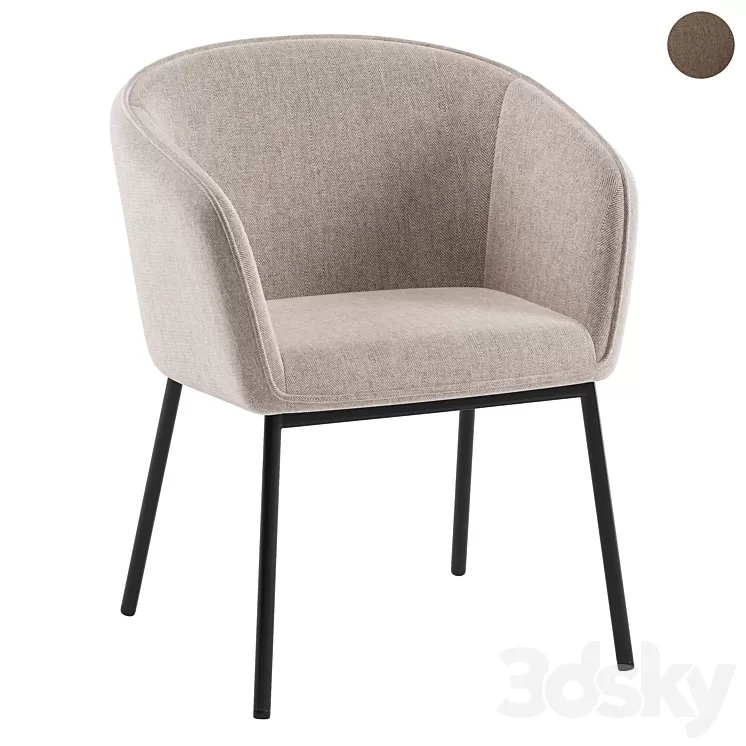La Redoute Mitis chair 3D Model Free Download
