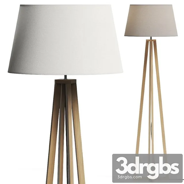 La redoute natural wood floor lamp La redoute natural wood floor lamp