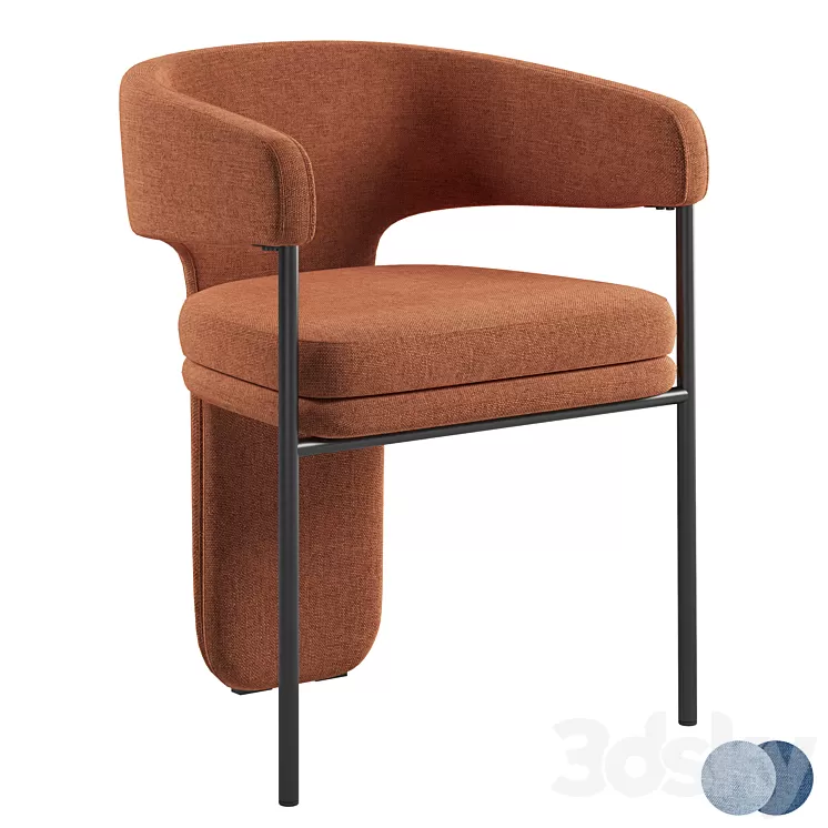 La Redoute Palazzo chair 3D Model Free Download