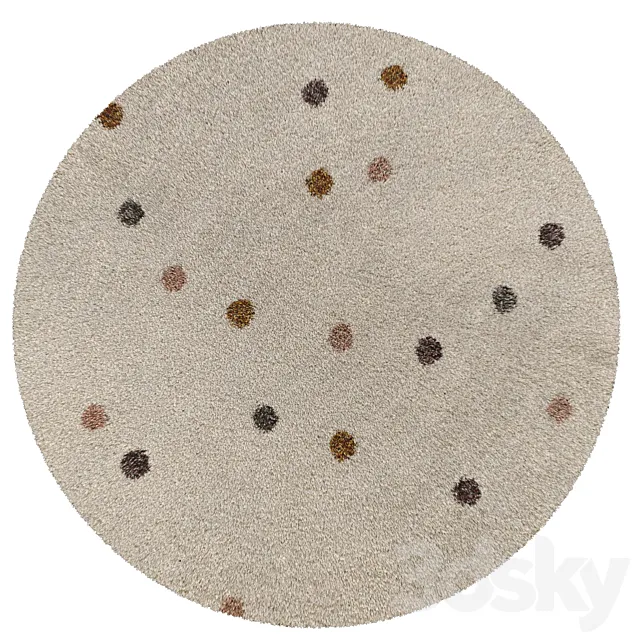 La redoute rug khella 3DModel La redoute rug khella 3DModel