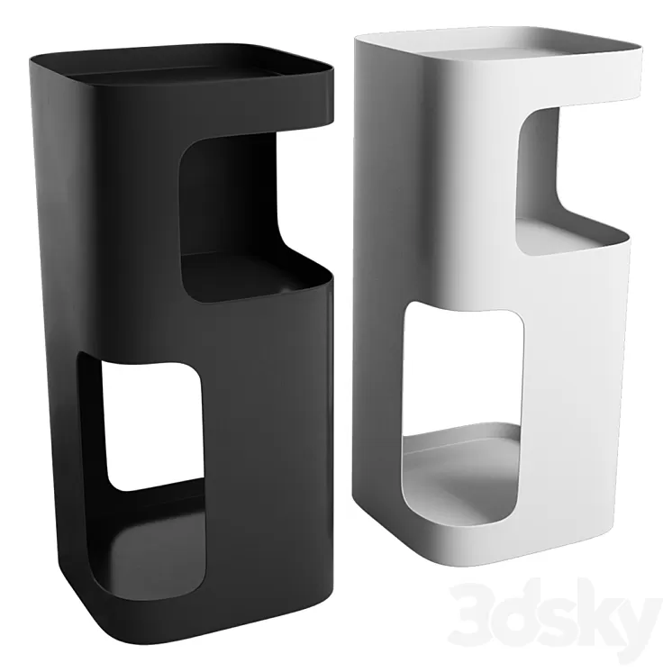 La Redoute Sandoval Pedestal 3D Model La Redoute Sandoval Pedestal 3D Model