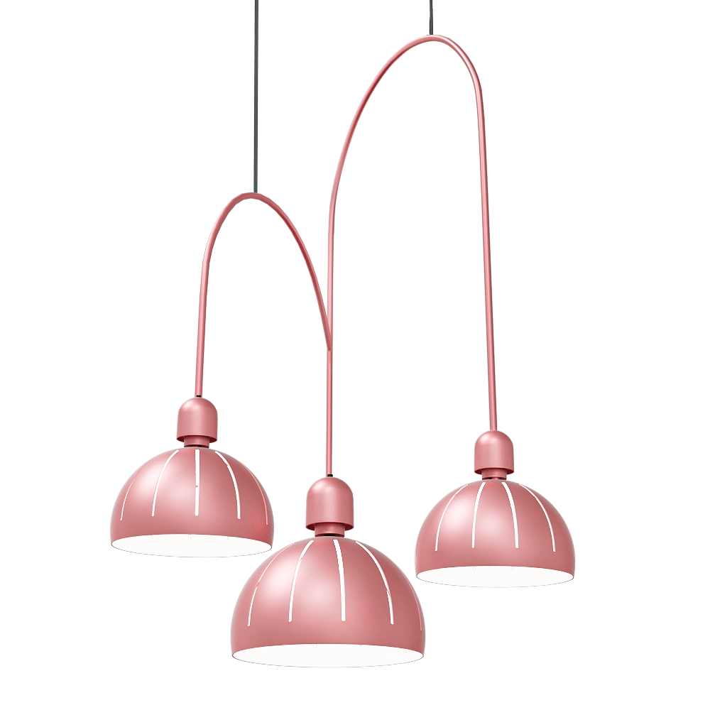La Villa Boutique – Hanging lamp Cupole Ang 3 3D Model La Villa Boutique – Hanging lamp Cupole Ang 3 3D Model
