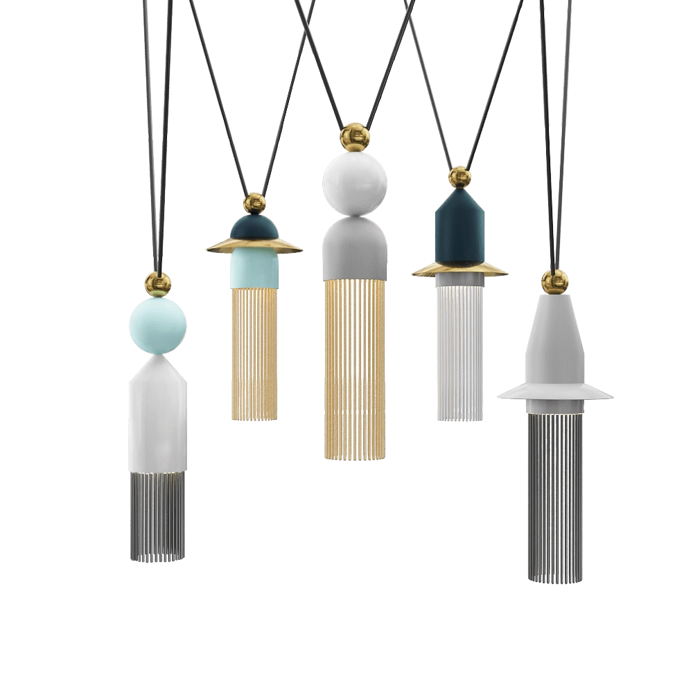 La Villa Boutique – Pendant lamp Nappe 3D Model La Villa Boutique – Pendant lamp Nappe 3D Model