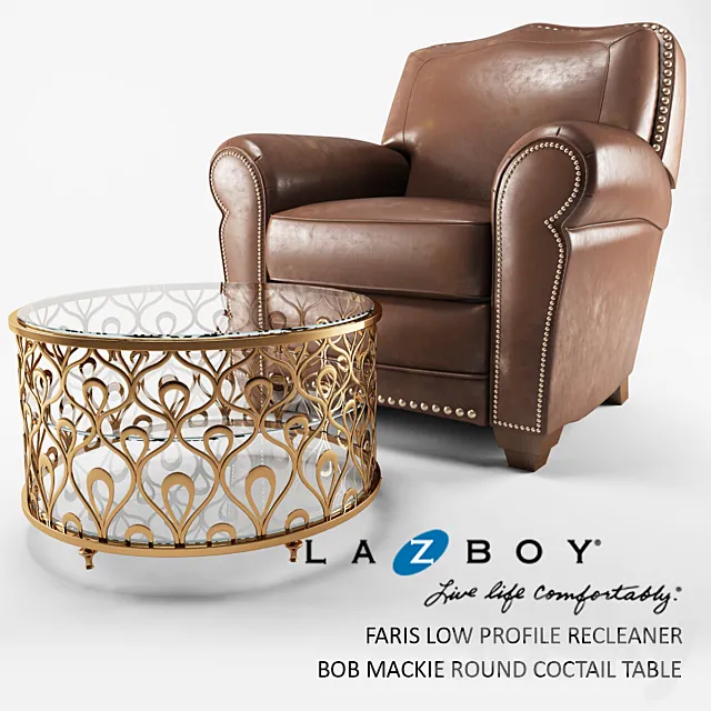 LA-Z-BOY Faris Recleaner Chair 3DModel