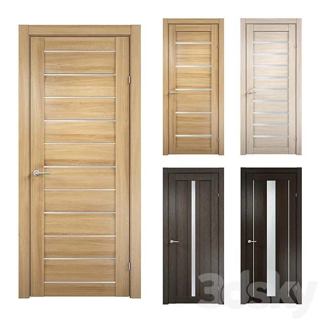 Laban Interior doors. PVC series. №1 3D Model