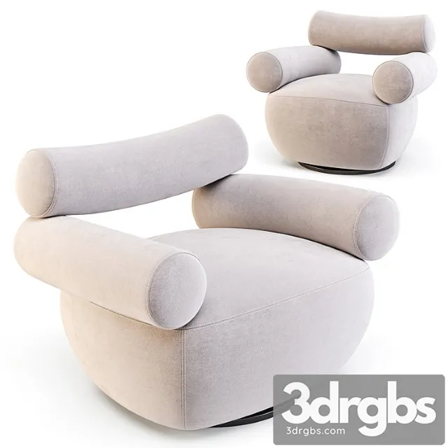 Labofa Mallow Lounge Chairs Large And Small 3D Model Download